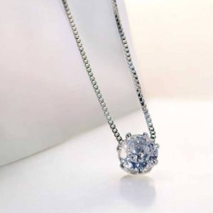 Colar Ponto de Luz folheado à prata