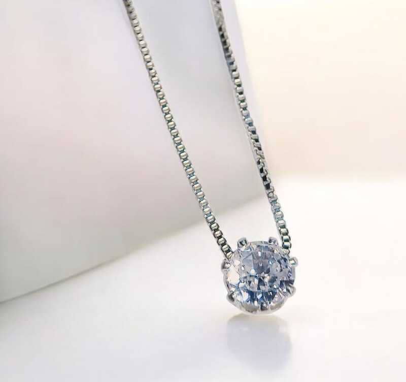 Colar Ponto de Luz folheado à prata