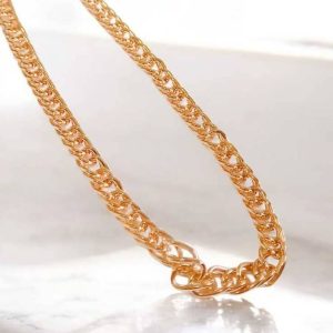 Corrente Clássica folheado à ouro